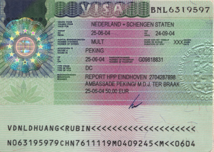 Visa Bỉ