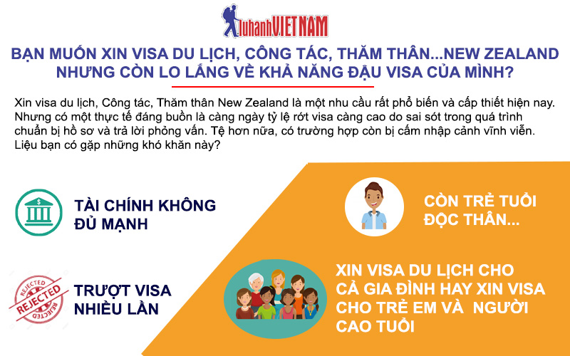 Dịch vụ xin làm visa New Zealand