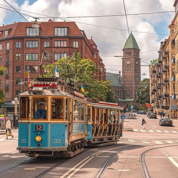 Trải nghiệm du lịch thành phố Gothenburg Thụy Điển bằng xe buýt