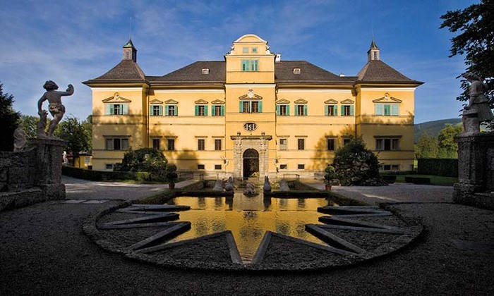  du lịch Salzburg Áo khám phá cung điện Hellbrunn
