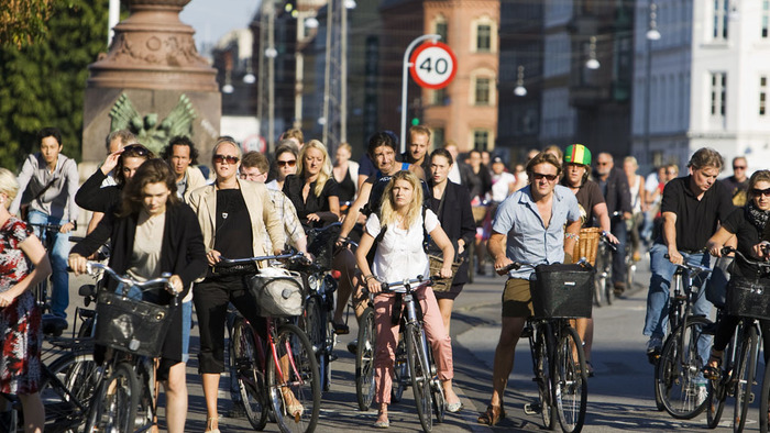 DU lịch Đan Mạch trải nghiệm đạp xe