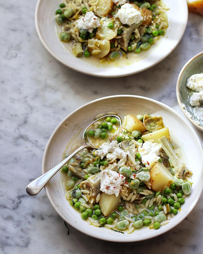 Món ăn mùa xuân ở Ý - Risotto agli Asparagi