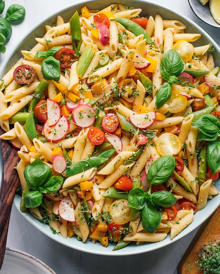 Pasta Primavera là món ăn mùa xuân ở ý vô cùng nổi tiếng