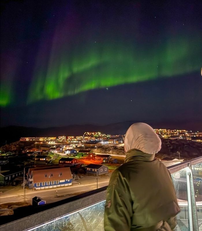 Ngắm cực quang đẹp nhất Châu Âu tại Greenland