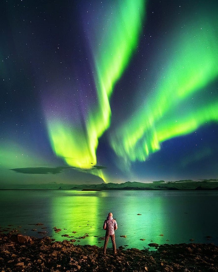 Iceland là địa điểm ngắm cực quang đẹp nhất Châu Âu