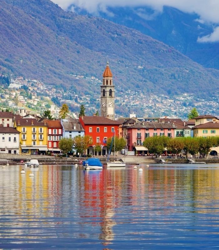 Ngôi làng Địa Trung Hải Ascona Thụy Sĩ