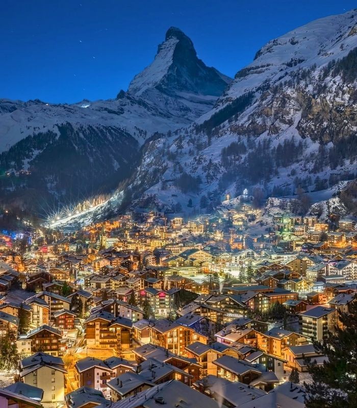 Ngôi làng đẹp nhất Thụy Sĩ - Zermatt