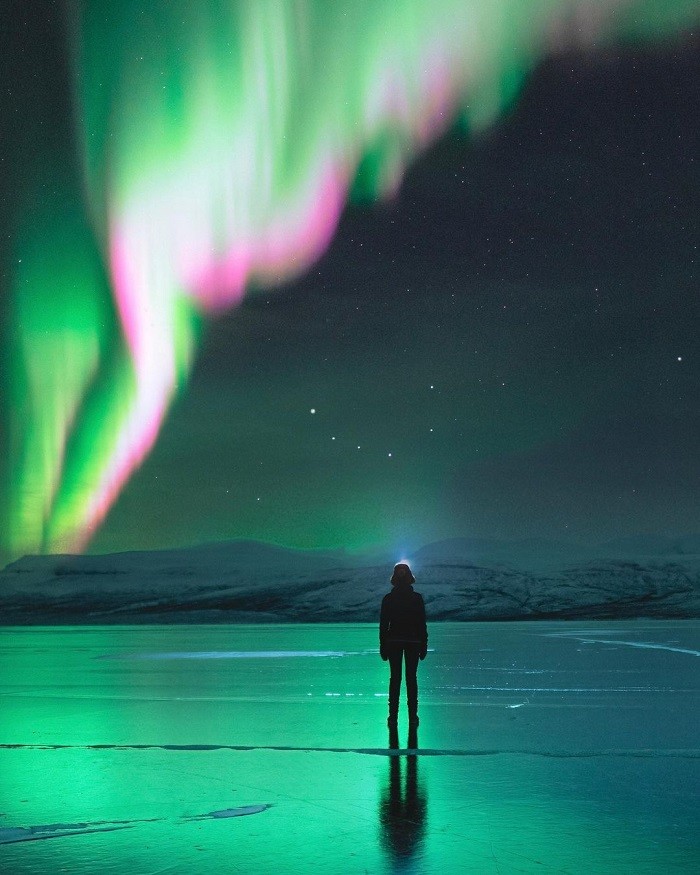 Ngắm cực quang đẹp nhất Châu Âu tại Lapland Thụy Điển