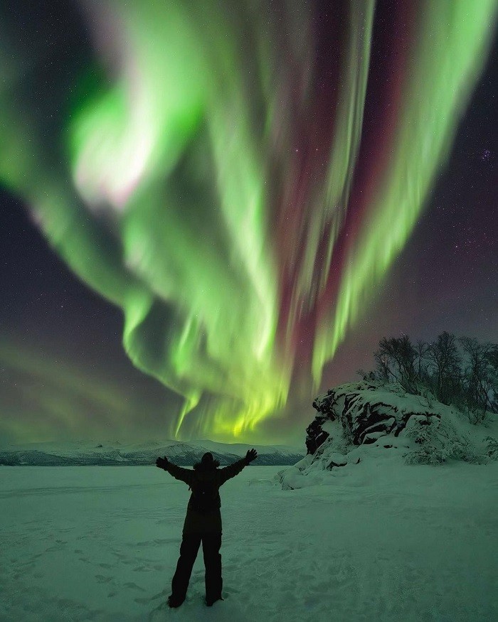 Lapland Thụy Điển là địa điểm ngắm cực quang đẹp nhất Châu Âu
