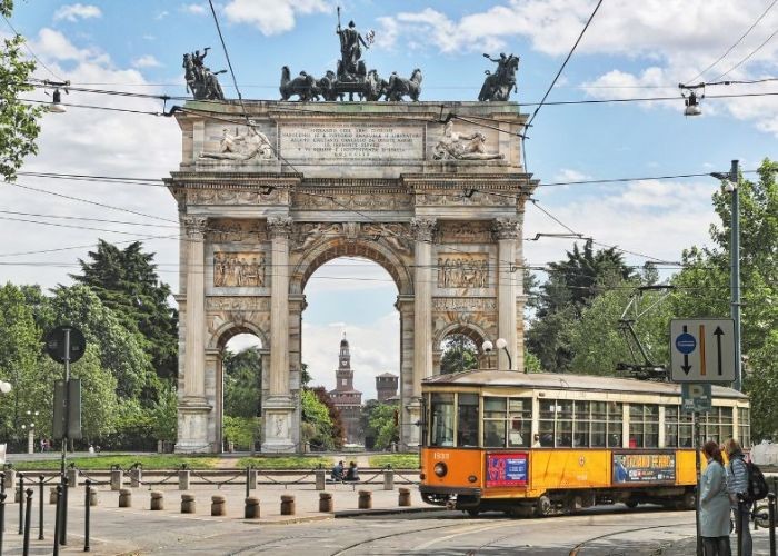 Phương tiện di chuyển tại Milan - Xe điện tram