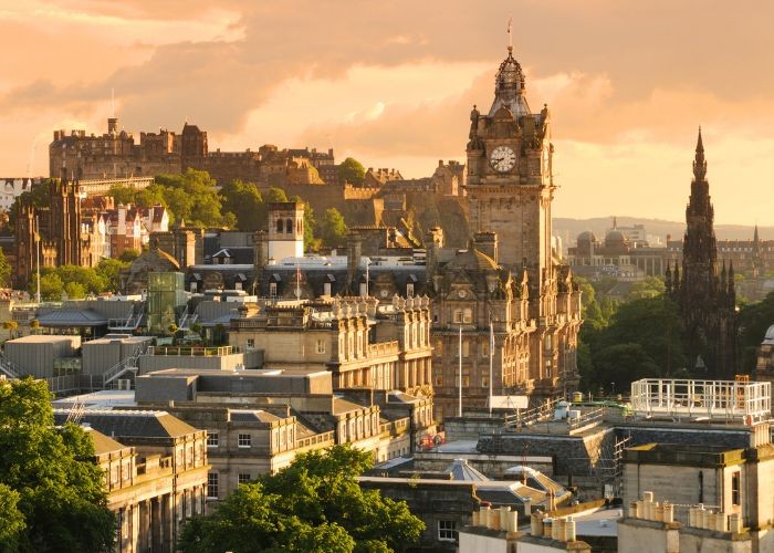 Du lịch thủ đô Edinburgh của Scotland