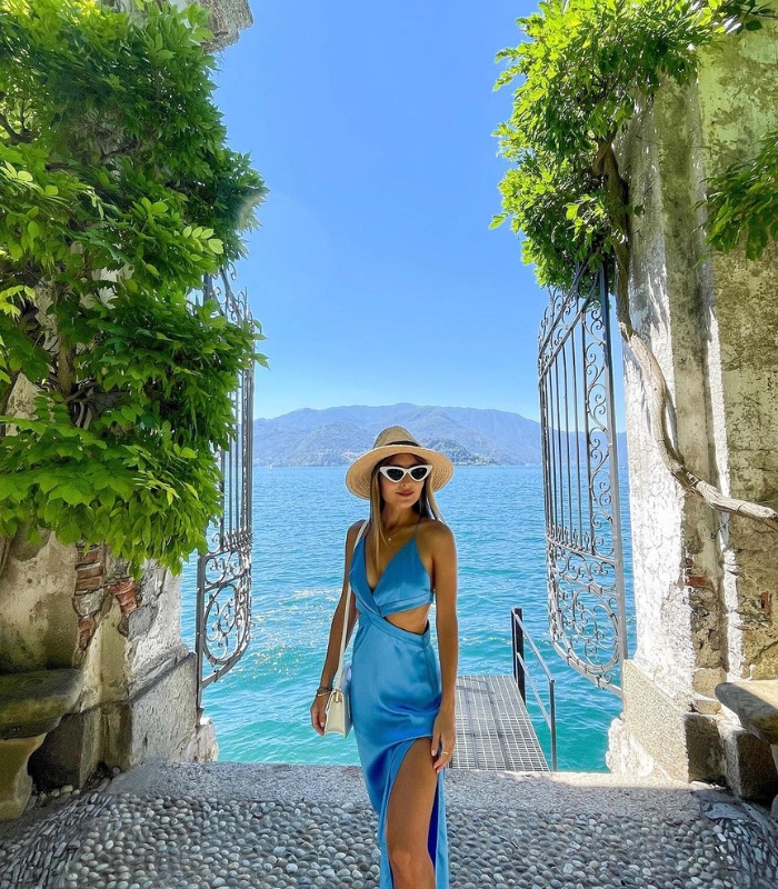 Du lịch hồ Como nước Ý - Điểm nhấn của Bellagio là những biệt thự cổ kính được bao quanh bởi những khu vườn rực rỡ