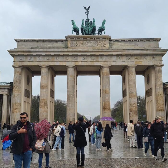 du lịch Berlin Đức tham quan Cổng Brandeburg 
