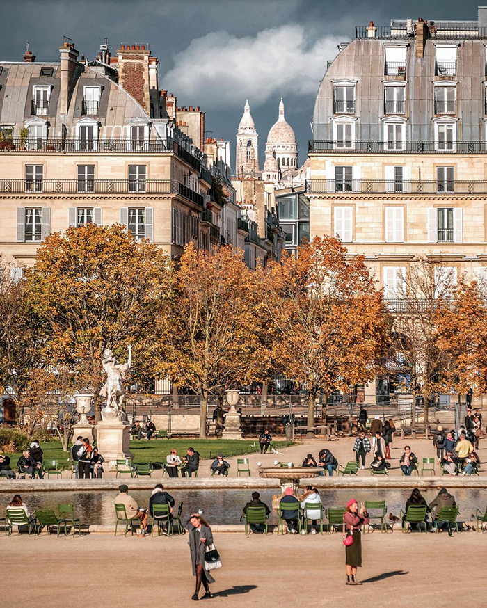 Khám phá kiến trúc đặc biệt của vườn Tuileries Pháp