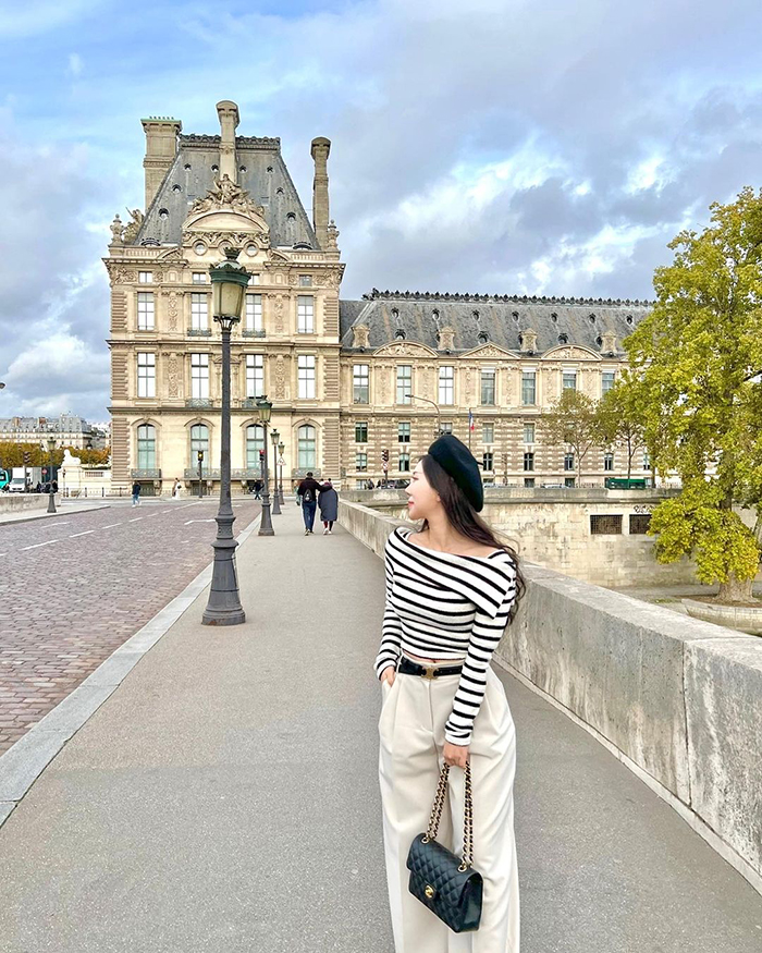 Tham qua vườn Tuileries Pháp thu hút nhiều du khách thế giới
