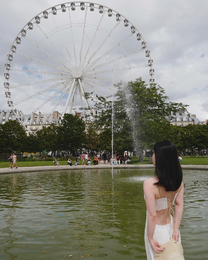 Khám phá vườn Tuileries Pháp tuyệt đẹp