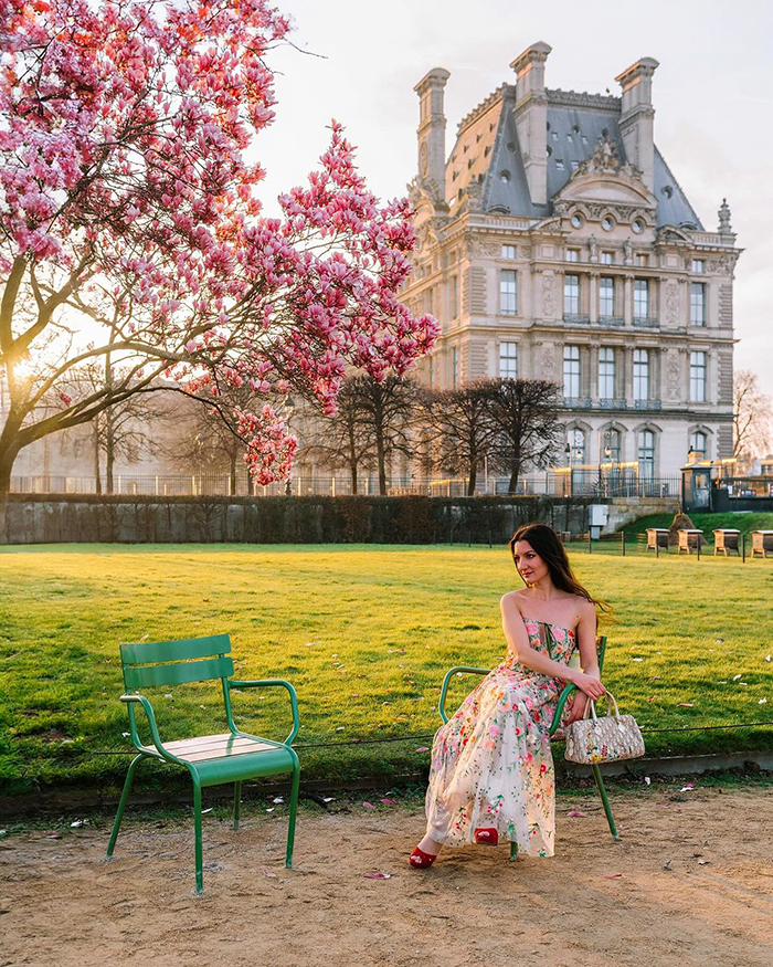 Thời điểm lý tưởng tham qua vườn Tuileries Pháp