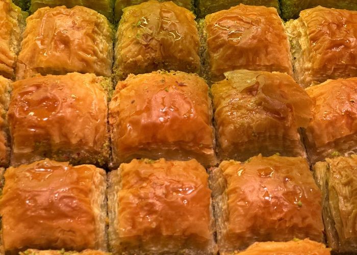 Baklava là món bánh ngọt nổi tiếng tại Thổ Nhĩ Kỳ