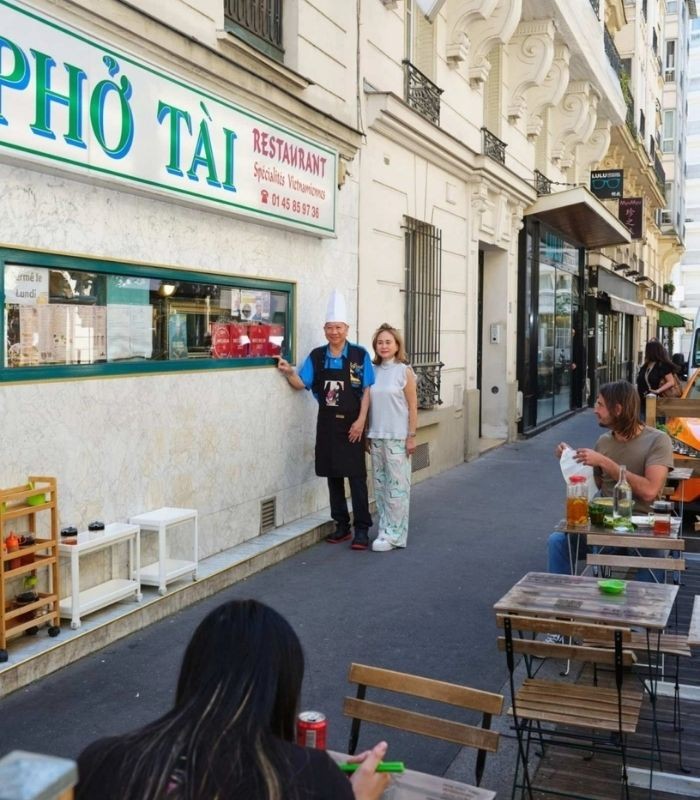 Phở Tài là một trong những nhà hàng Việt Nam nổi tiếng tại Paris