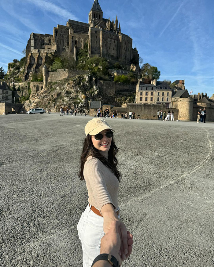 Du lịch đảo Mont Saint Michel Pháp vào mùa đông