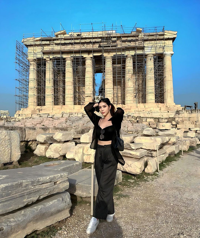 Tham quan đền Parthenon Hy Lạp vào mùa xuân