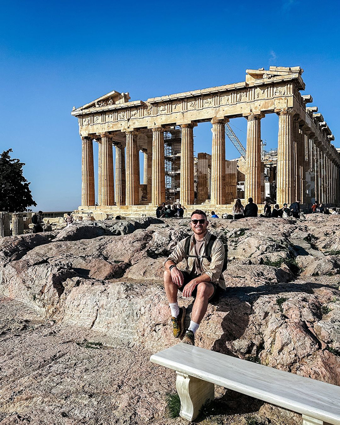 Du lịch đền Parthenon Hy Lạp là một trải nghiệm tuyệt vời
