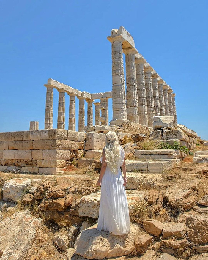 Khám phá trải nghiệm du lịch tới đền Poseidon Hy Lạp