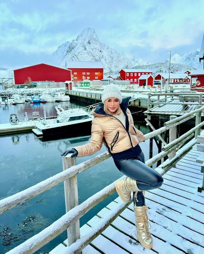 du lịch quần đảo Lofoten Na Uy khám phá làng Reine