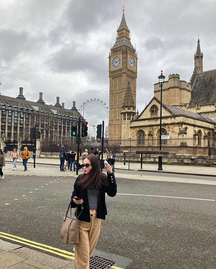 Tháp đồng hồ Big Ben tại thành phố London Anh