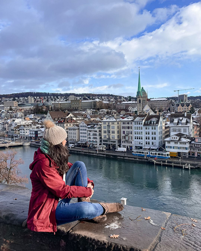 Khu phố cổ Zurich tại thành phố zurich thụy sĩ