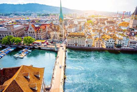 Khám phá thành phố Zurich Thụy Sĩ - Thành phố của tinh thần Thụy Sĩ