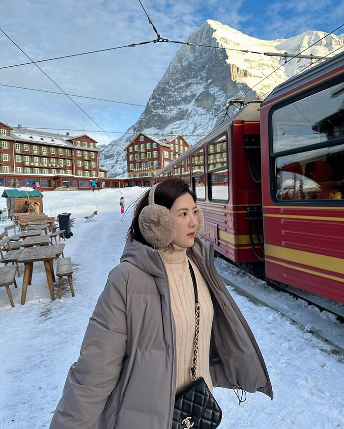 Du lịch vùng Jungfrau Thụy Sĩ vào mùa thu