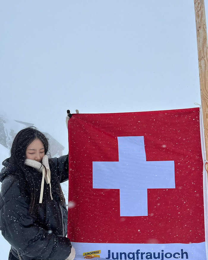 Du lịch vùng Jungfrau thụy Sĩ vào mùa đông