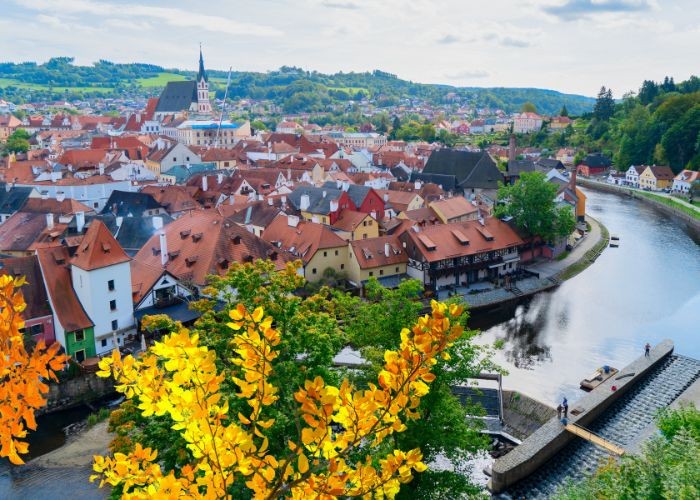 Thị trấn cổ Český Krumlov