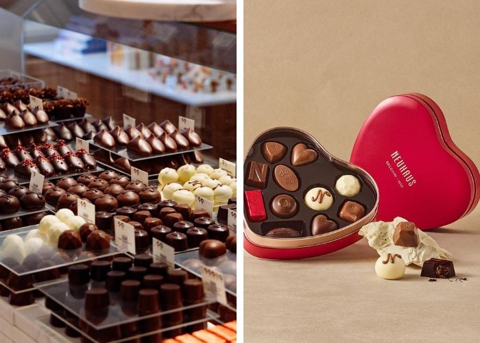 Neuhaus - cửa hàng socola nổi tiếng ở Bỉ