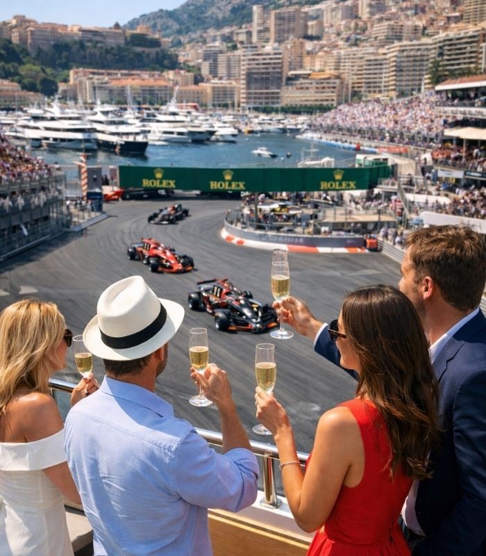 Xem đường đua Formula 1 Monaco Grand Prix là trải nghiệm hấp dẫn tại Monaco