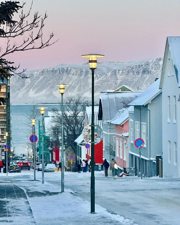 Khám phá du lịch Reykjavik Iceland mùa đông