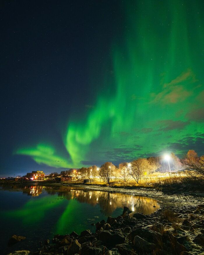 Du lịch Tromso Na Uy ngắm cực quang