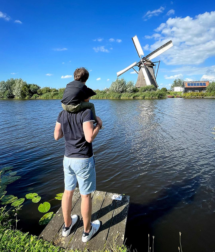 Khám phá hệ thống cối xay gió tại làng Kinderdijk Hà Lan