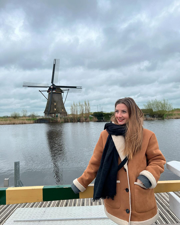 Du lịch làng Kinderdijk Hà Lan vào mùa thu