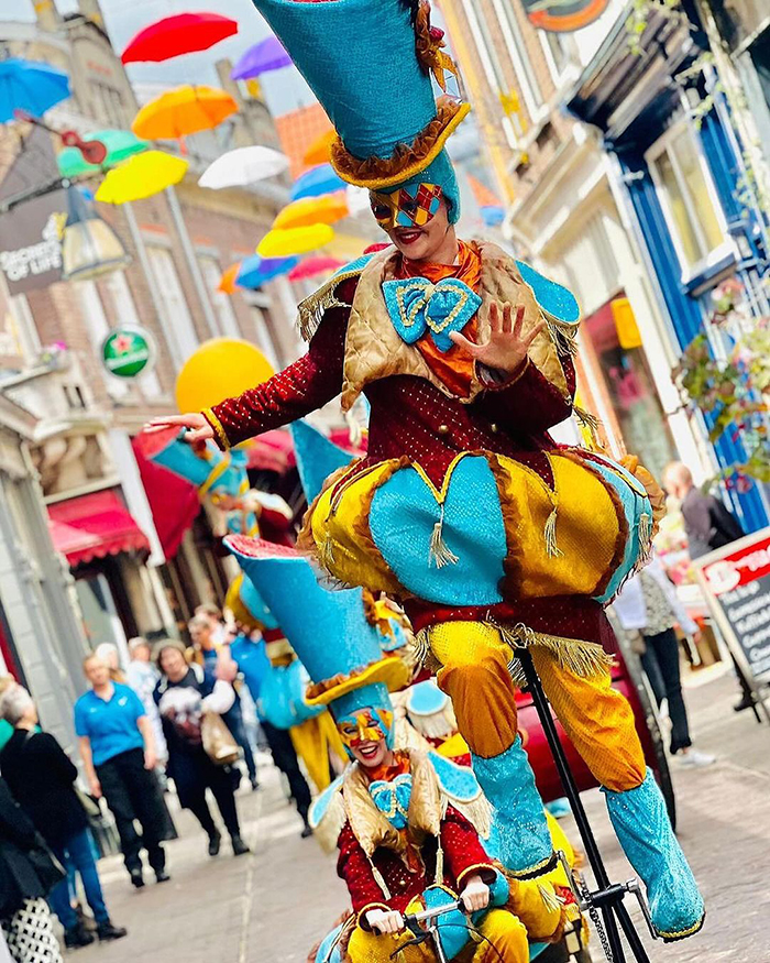 Lễ hội Straatfestival tại thành phố Deventer Hà Lan