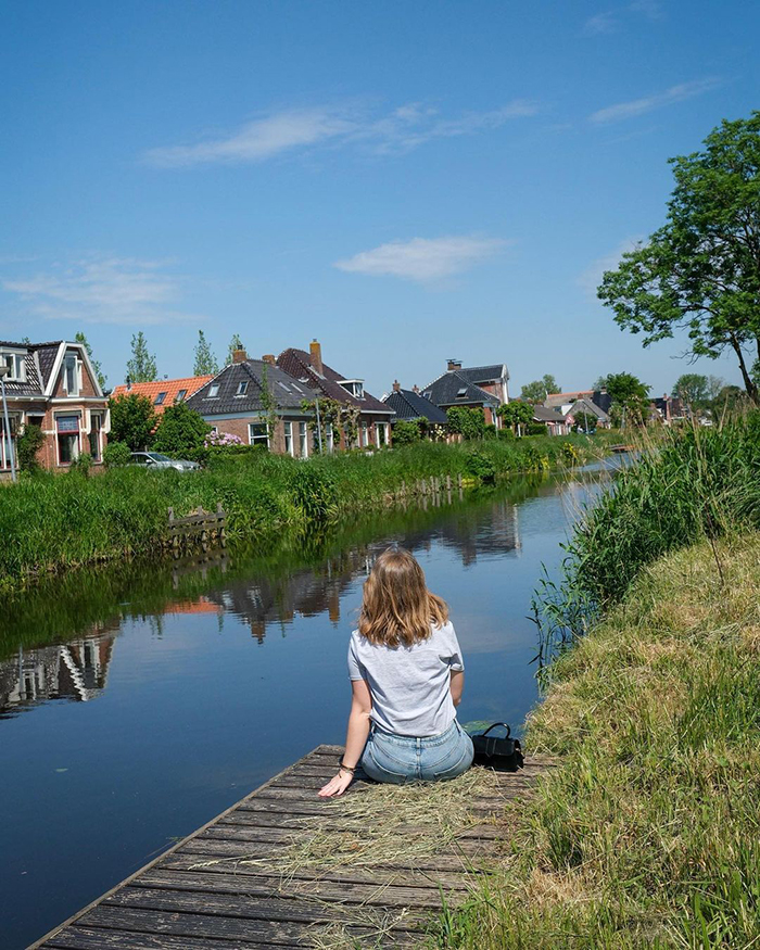 Lauwersmeer National Park tại thành phố groningen Hà Lan