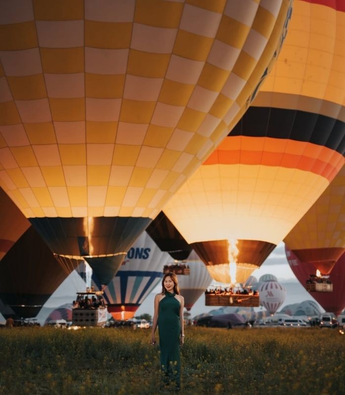 Bay khinh khí cầu tại Thổ Nhĩ Kỳ