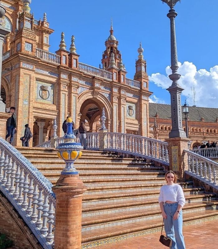 Quảng trường Plaza de España Seville Tây Ban Nha