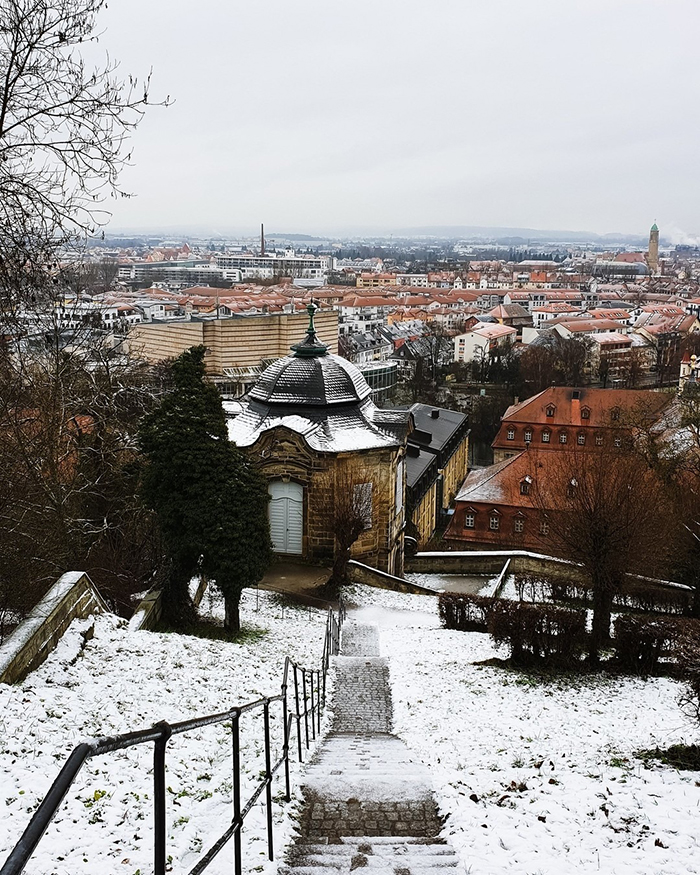 Cung điện Residenz Neues tại thành phố Bamberg Đức