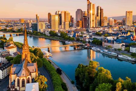 Ghé thăm thành phố Frankfurt Đức - Khung trời tự do của nước Đức