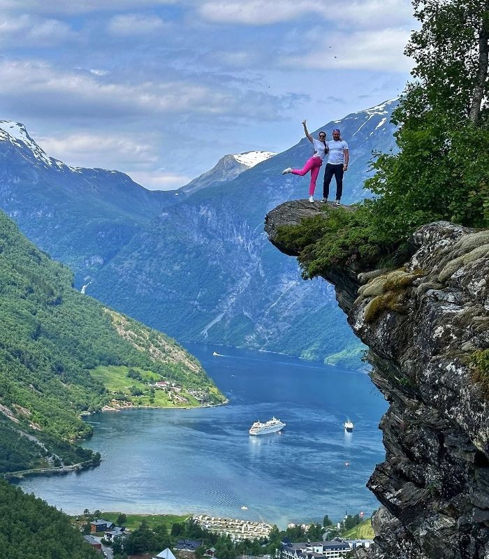Kinh nghiệm du lịch Na Uy - Vịnh hẹp Geirangerfjord