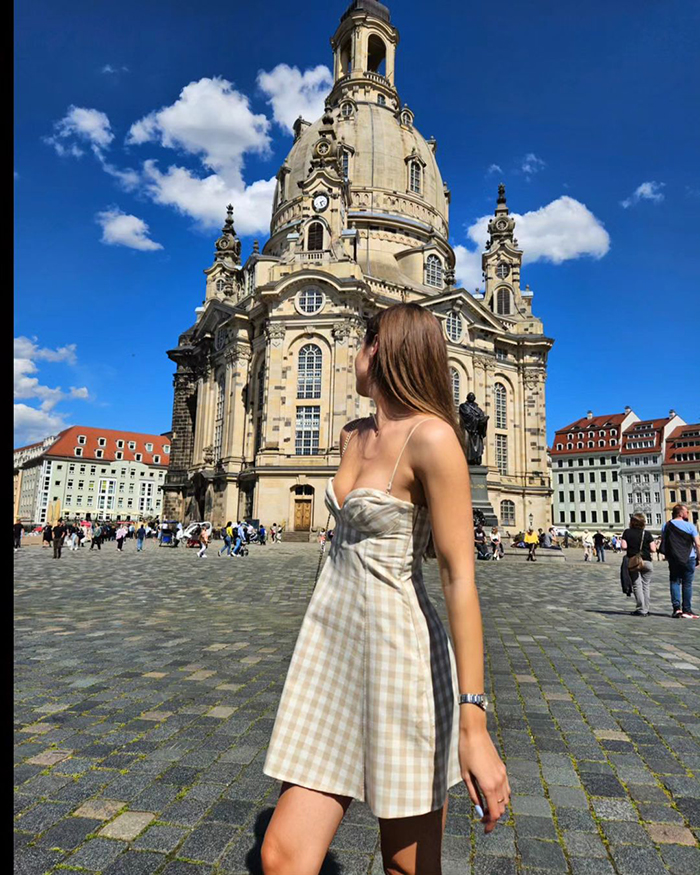 Bức tranh Panorama của Dresden tại thành phố Dresden Đức