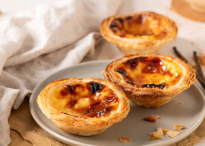 Món ăn ngon tại Bồ Đào Nha - Bánh trứng nướng (Pastel de Nata)