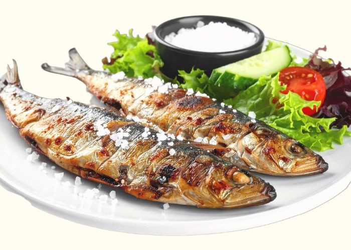 Món ăn ngon tại Bồ Đào Nha - Cá mòi nướng (Sardinhas Assadas)